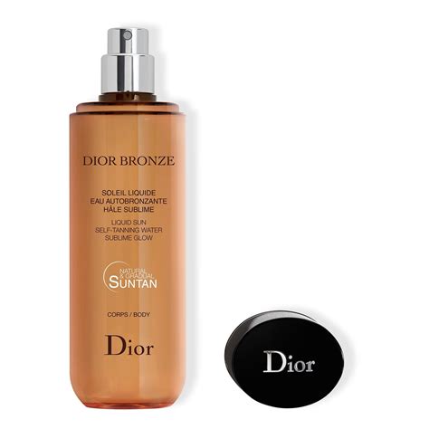 dior bronze eau autobronzante|Autobronzant Dior Bronze : brume fraîche et légère .